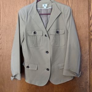 3/$30 Worthington Waist Lined Fitted Jacket